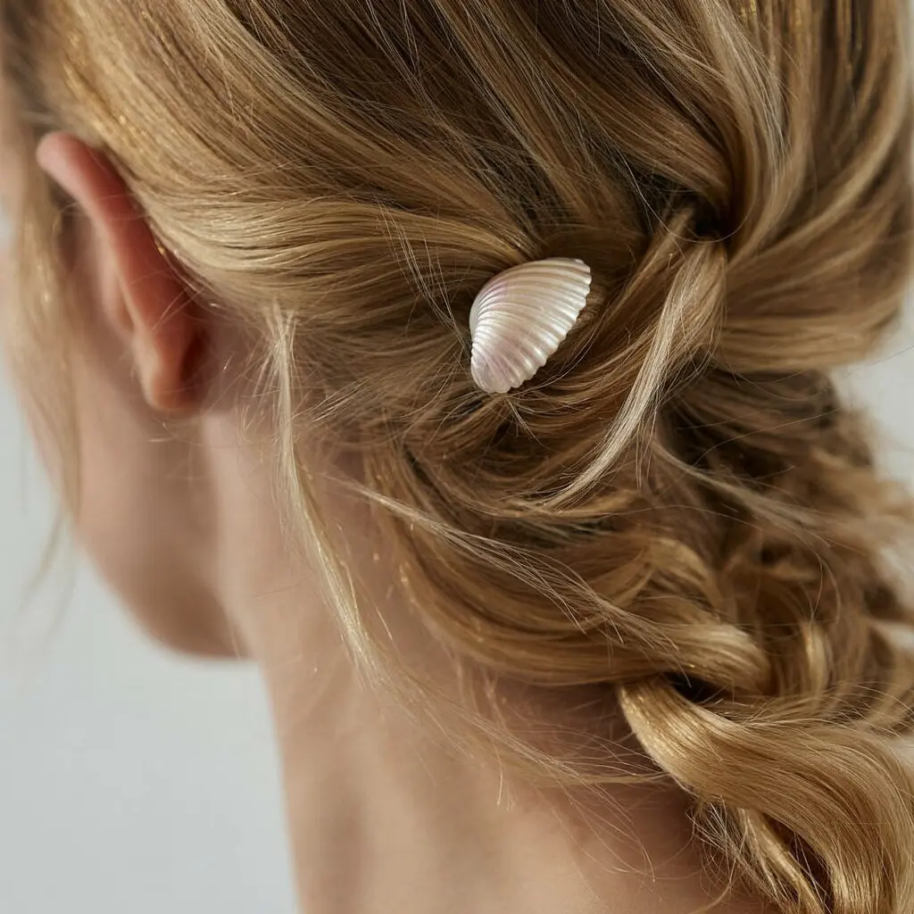 Beach waves with minimal accessories