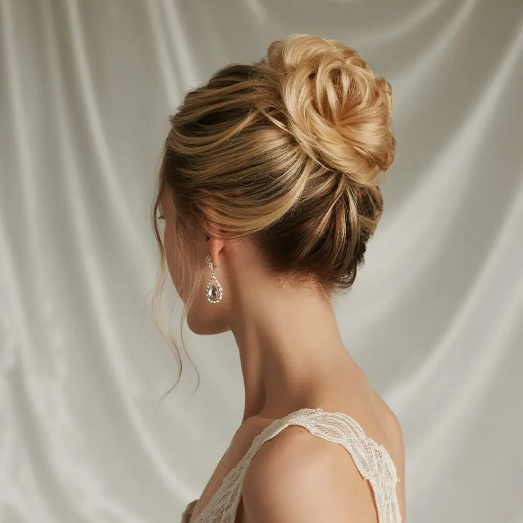 Easy Bun ponytail
